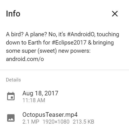 Android O name leaked 2