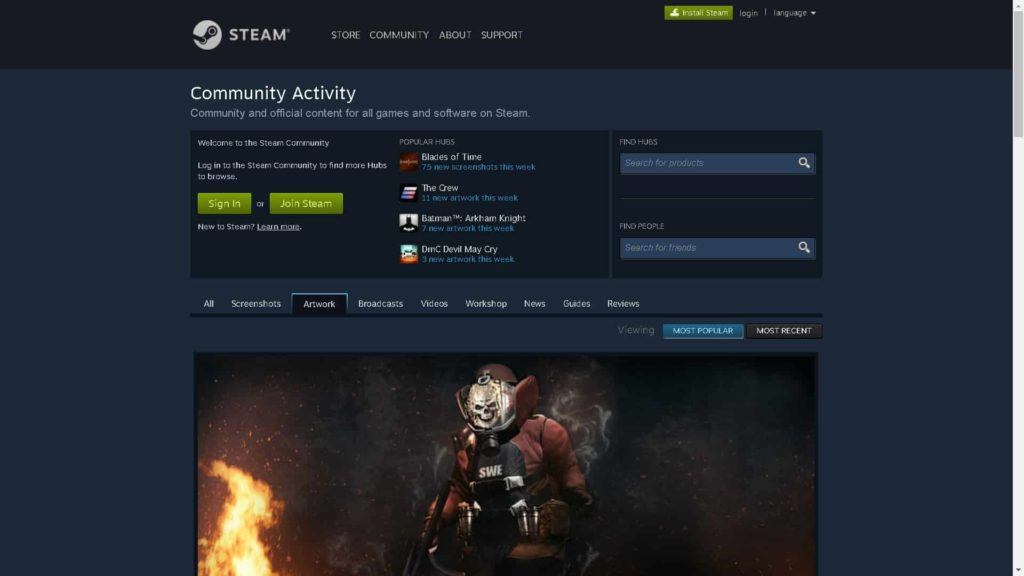Games : Download & Request