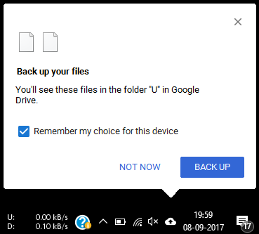 Google Hard Drive Backup 7
