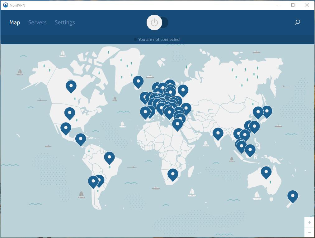 nordvpn server list