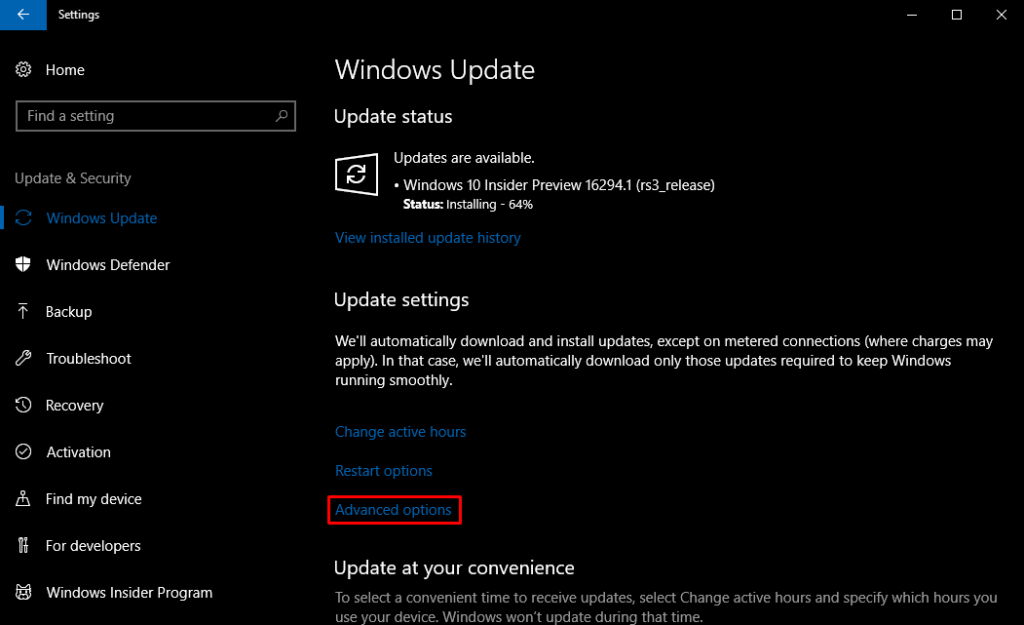 Windows 10 Adds Hidden "Download Speed Limiter" For Windows Updates