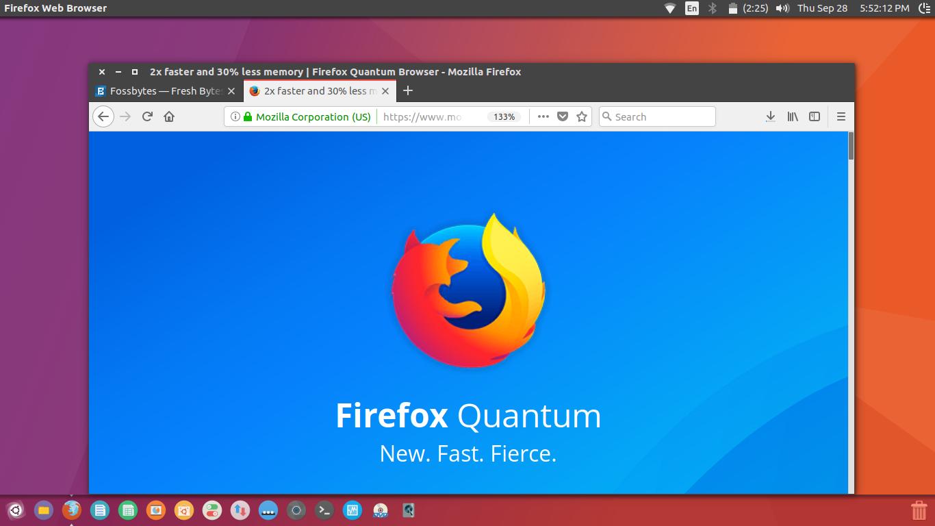 firefox on chrome os