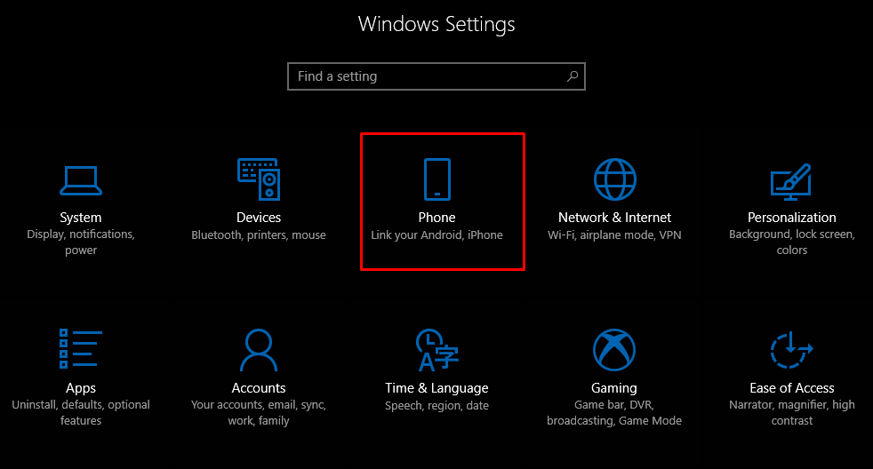 how windows 10 internet connect Link Windows To How Device or Android 10? Your To iOS