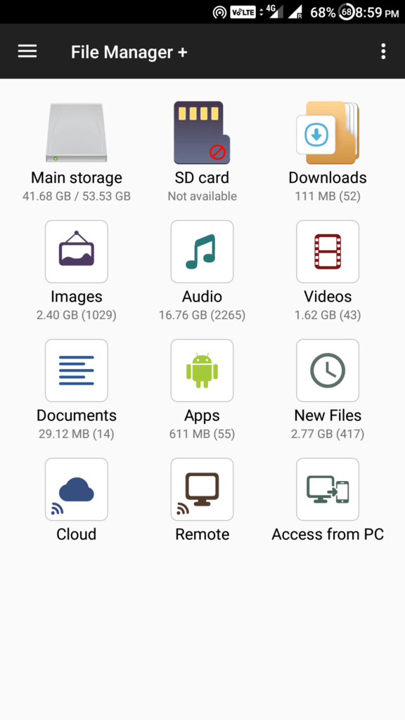 android file explorer windows