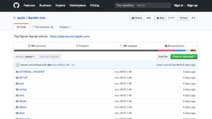 apple darwin source code