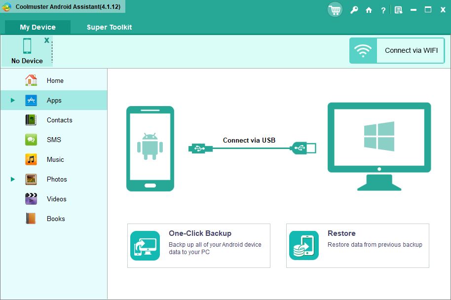 coolmuster android assistant for pc