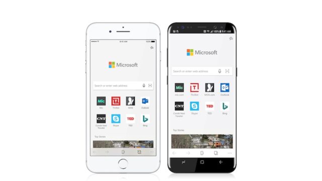 microsoft edge for ios android