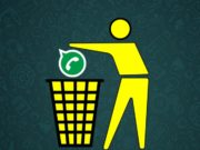 whatsapp delete message