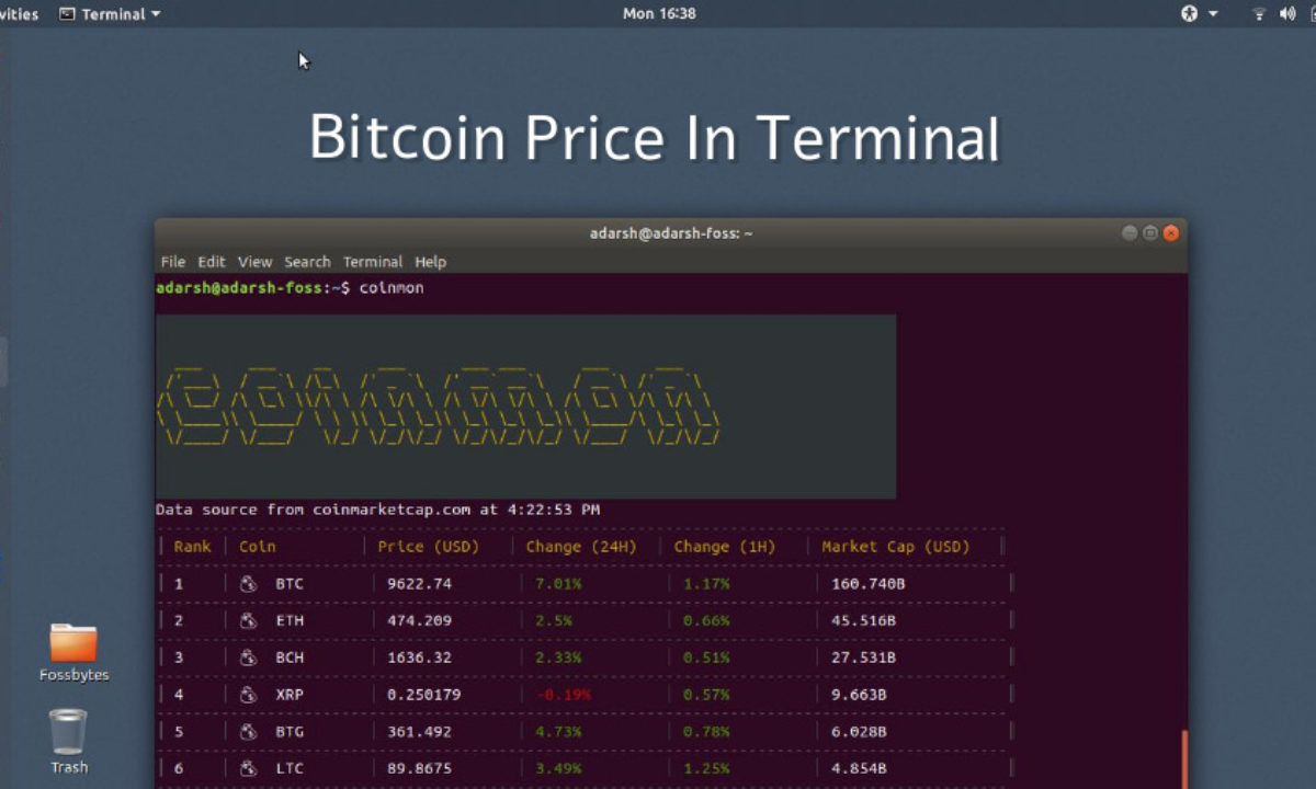 bitcoin price npm