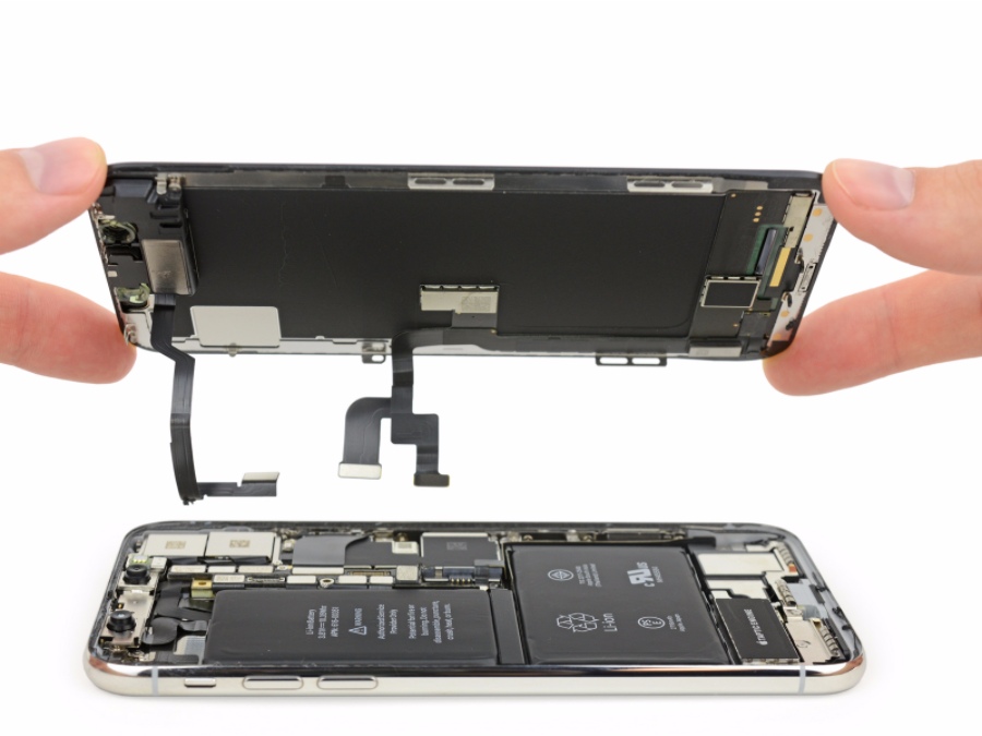 iPhone X Teardown By iFixit: Two Batteries & Double-Sided Circuit