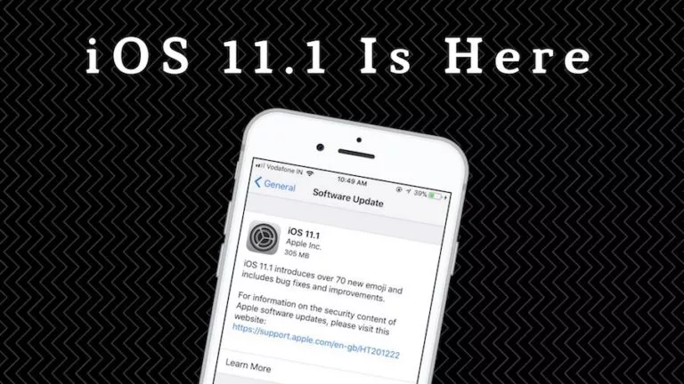 iOS 11.1 Released: What Are New Features? How To Get iOS 11.1 On My iPhone Or iPad?