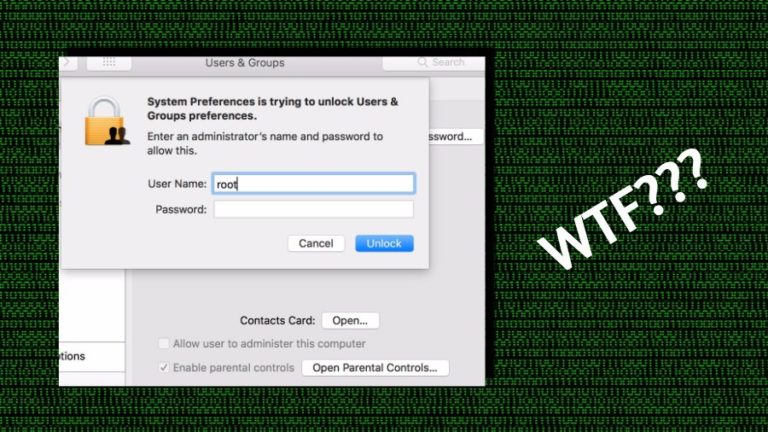 ALERT: Anyone Can Access Your Mac As Root With No Password — Here’s How To Fix