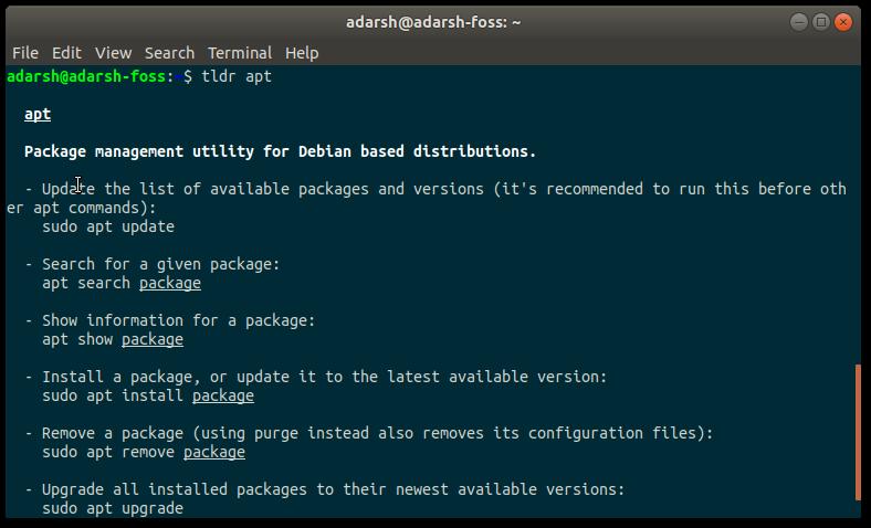 tldr-page-of-apt