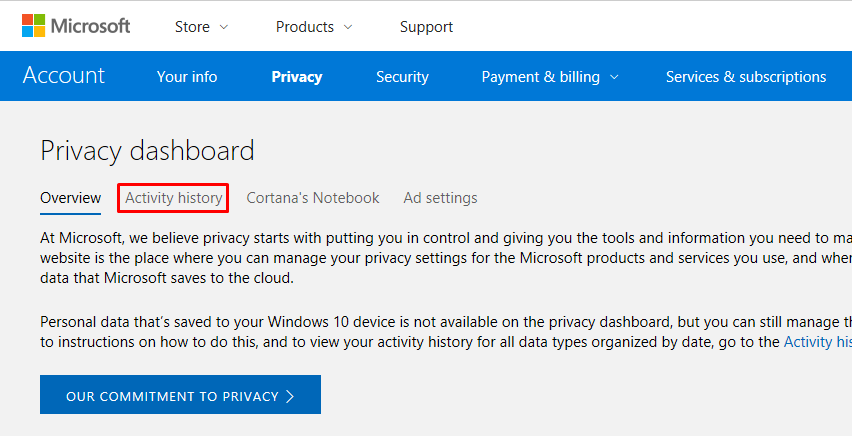 How To Check And Delete Your Windows 10 Activity History?