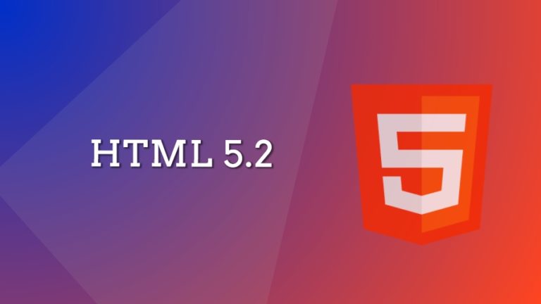 HTML 5.2 FEATURES