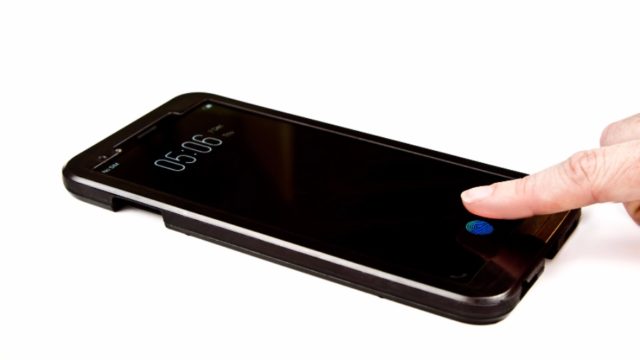 In-display fingerprint sensor synaptics