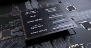 Snapdragon 845 SOC illustration