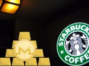 Starbucks cryptocurrency mining monero