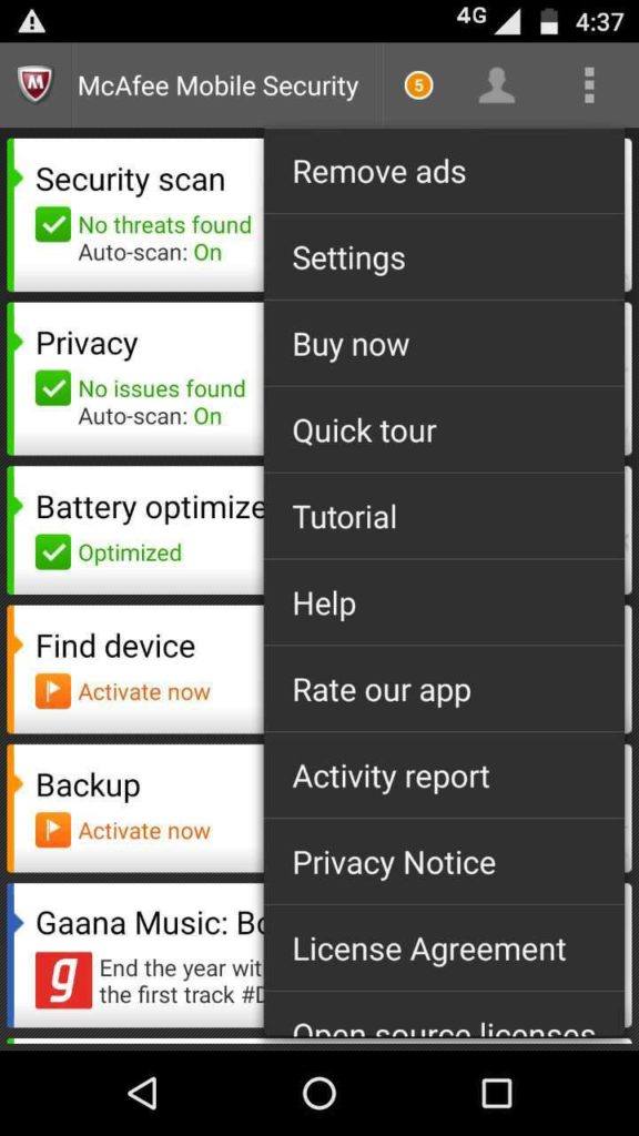 McAfee Mobile Security & Lock