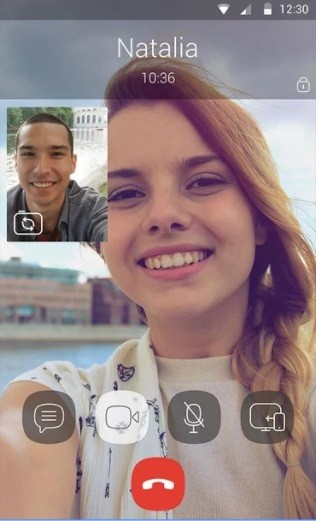 Viber- app for video call
