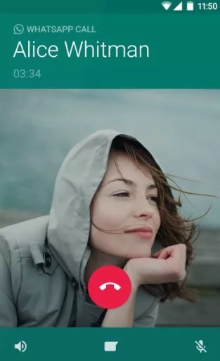 video calling on whatsapp