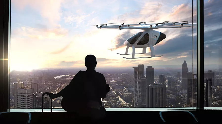 Intel Volocopter Flying Car