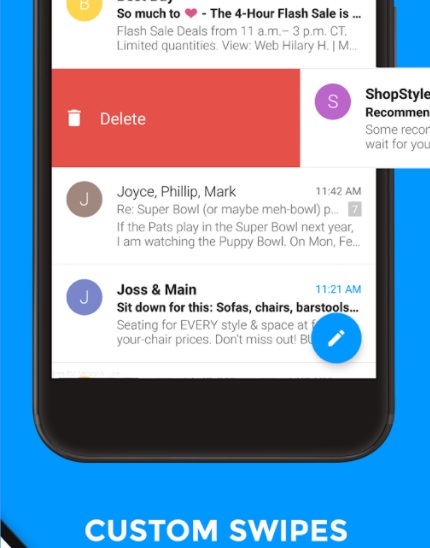 best email app for android exchange