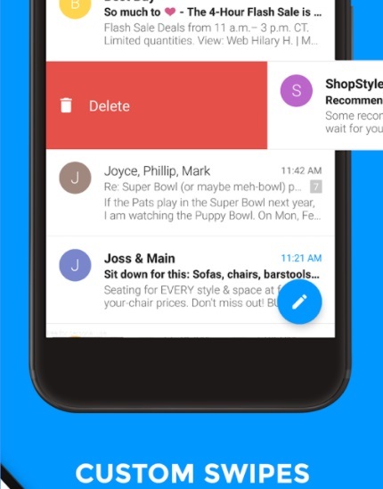 best email app for android with alerts