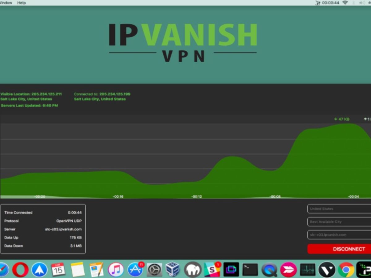 Ip Vanish VPN  Under 200