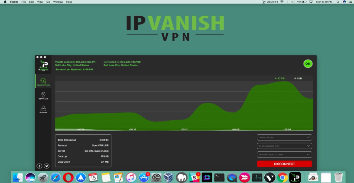 ipvanish vpn free account