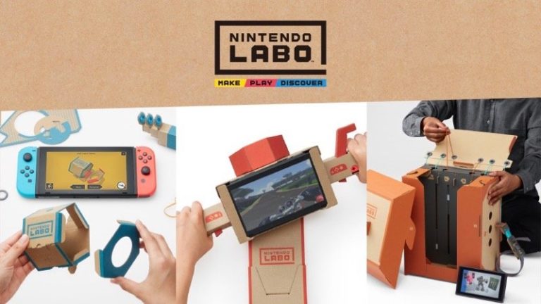 Nintendo Labo: A DIY Kit That Turns Your Switch Into Cardboard Robot, Piano, And More