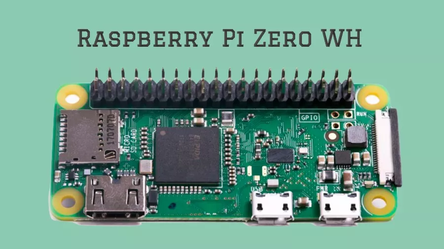 Raspberry Pi ZERO WH, Pre-soldered GPIO Header