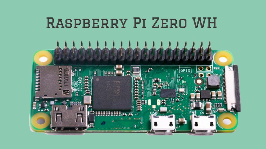 Raspberry Pi Zero WH (Zero W with Headers)