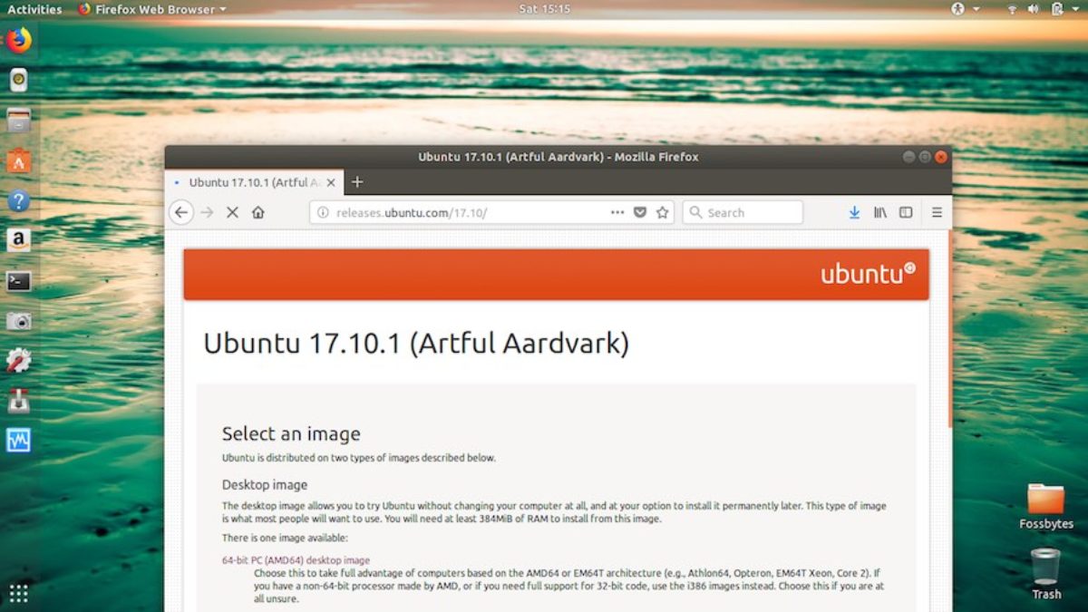 UBUNTU 17.10 SCARICARE