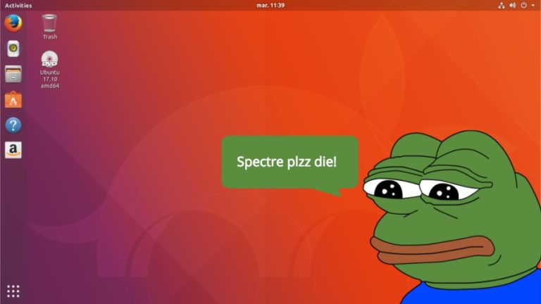 ubuntu unbootable spectre