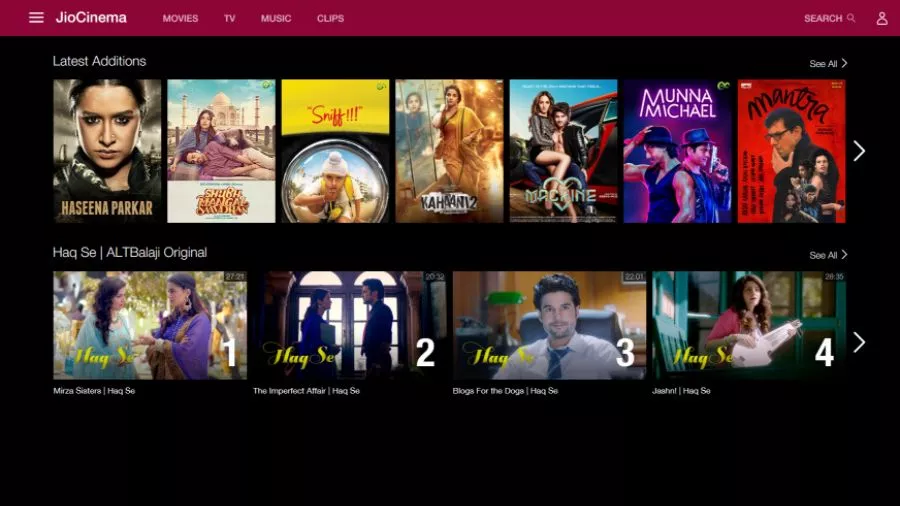 Best Streaming Services in India 4 Jio Cinema
