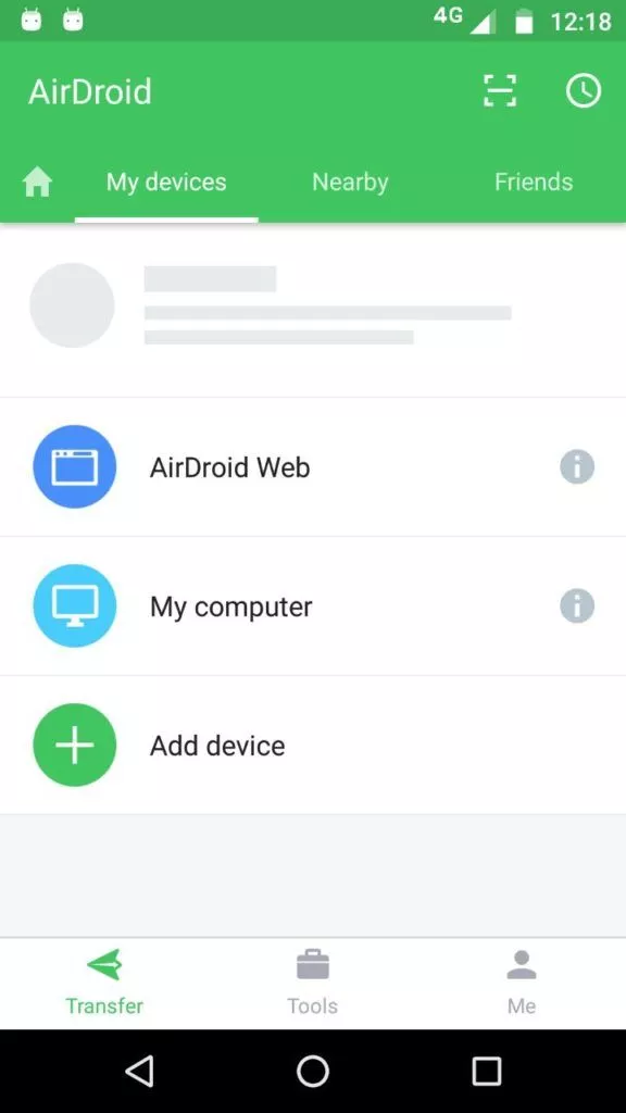 AirDroid- File Sharing Apps 