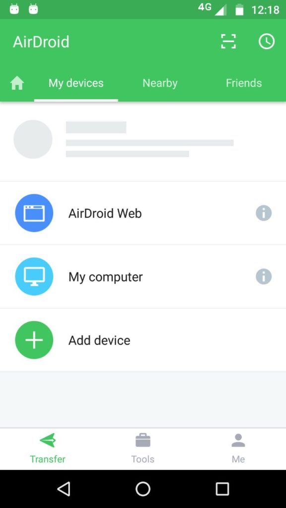 AirDroid- File Sharing Apps 