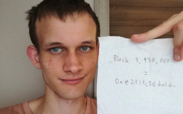 VitalikButerin ethereum founder