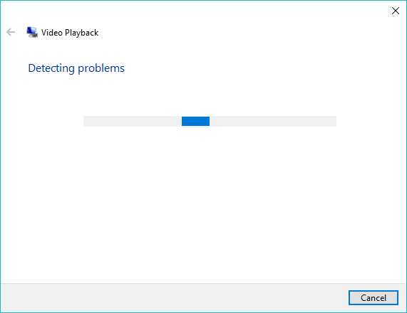 Windows 10 Troubleshooting tools 18 video playback