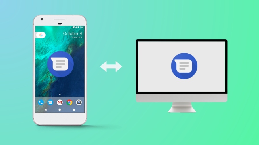 google android messages on pc