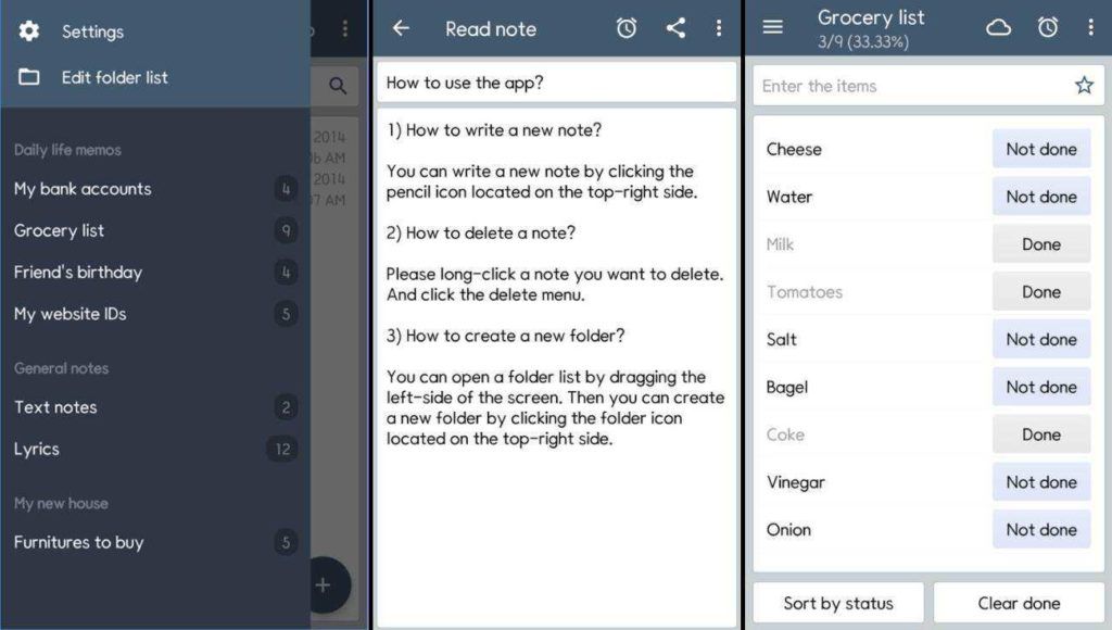 ClevNote- Note taking Apps for Android