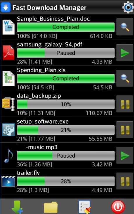 dap downloader for android phone