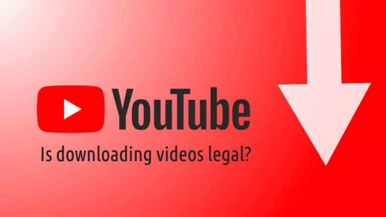 youtube downloading legal