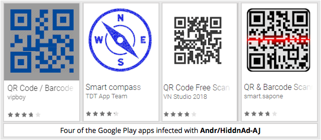 Android QR Code Malware