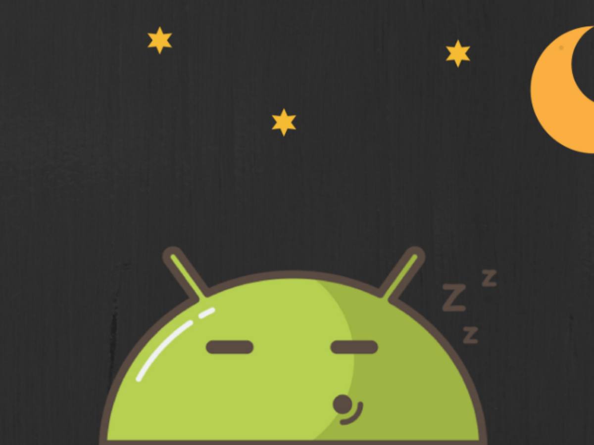 Включи экран спать. Андроид уснул. Картинки спящий андроид. Трекеры сна для Android.