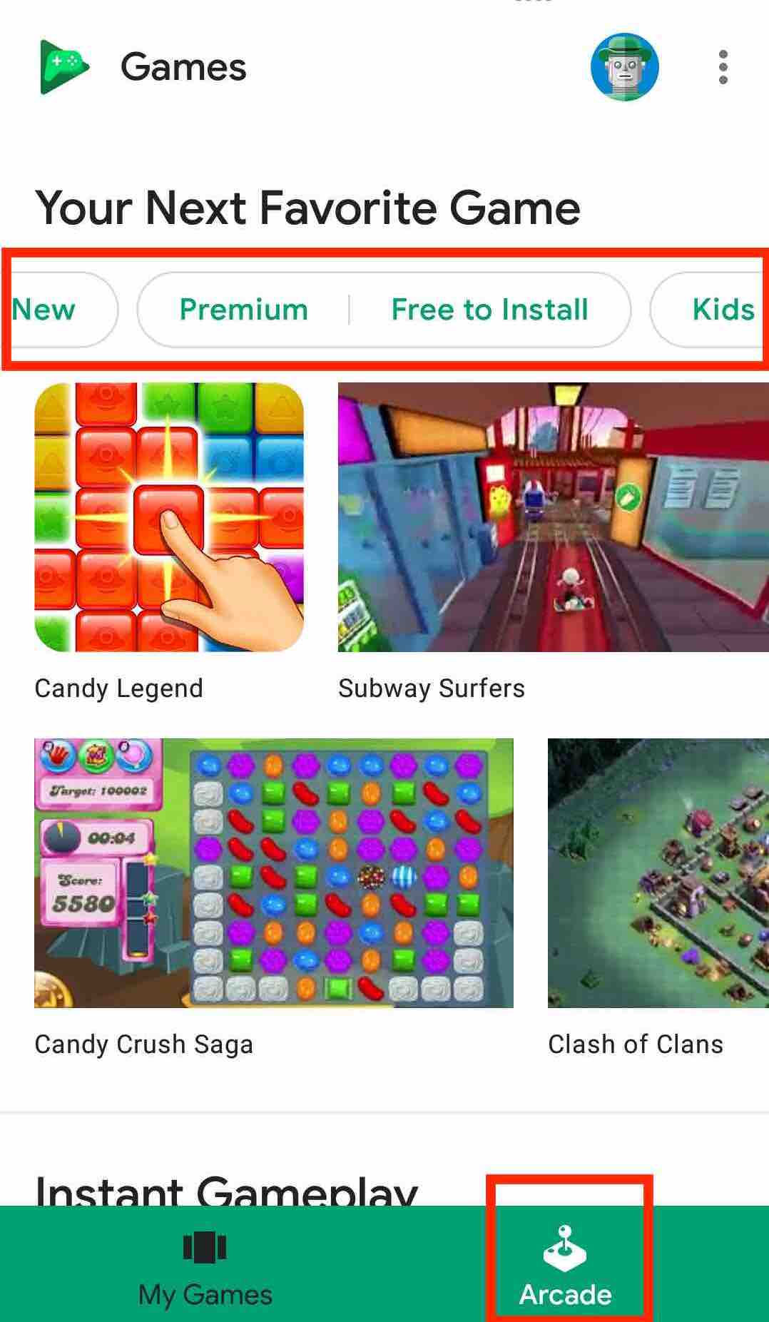 Google Play Instant provides a demo of Android games before you