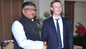 Ravi Shankar Prasad Warns Mark Zuckerberg