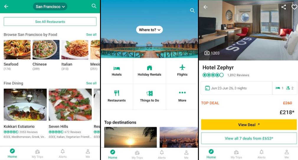 best rated travel apps for android