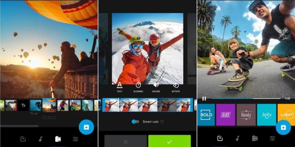 Quik- video editor android app